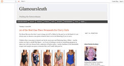 Desktop Screenshot of glamoursleuth.com